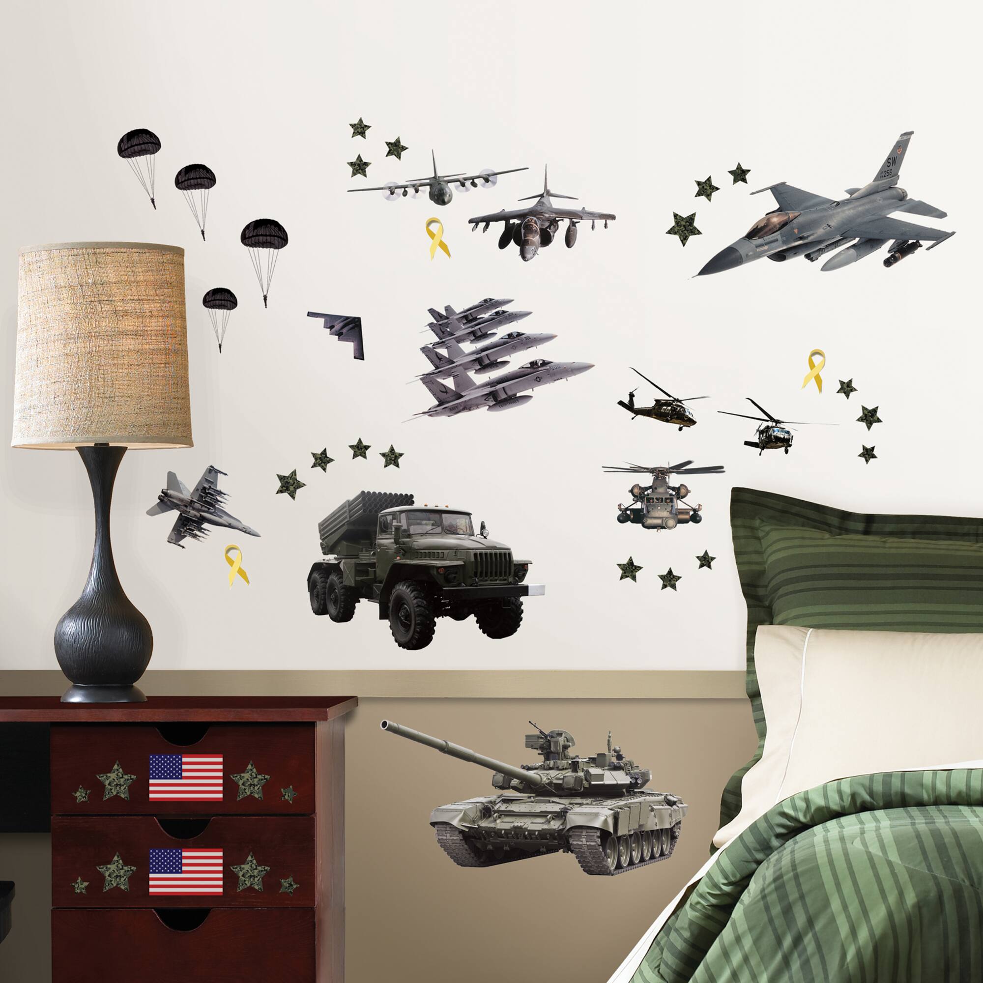 Brewster Military Wall Stickers